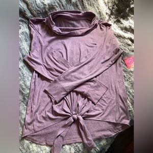 Enlighten, 1X, new with tags, pretty, comfy purple top
